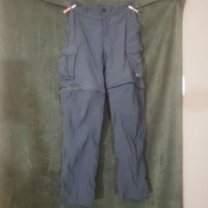 REI convertible gray cargo pants size 30